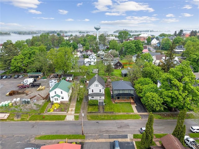 8 Washington St, Alexandria, NY 13607 - aerial perspective of suburban area with a nearby body of water