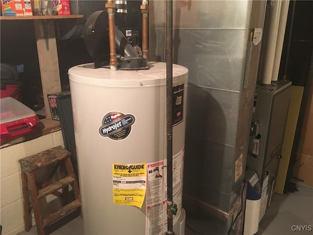 7653 Windsor Dr N, Clay, NY 13212 - utilities with gas water heater