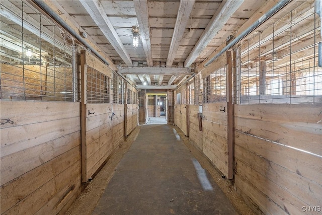 view of stable