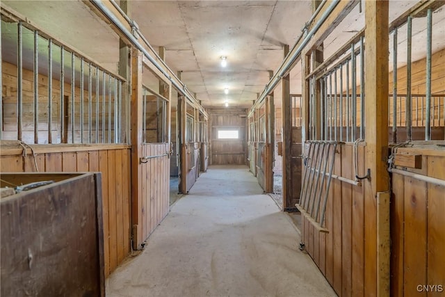 view of stable