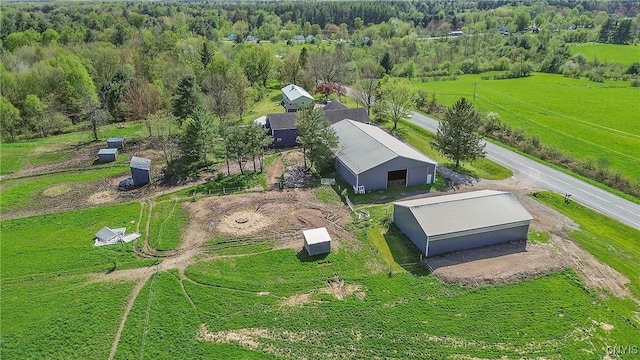 aerial view of property and surrounding area