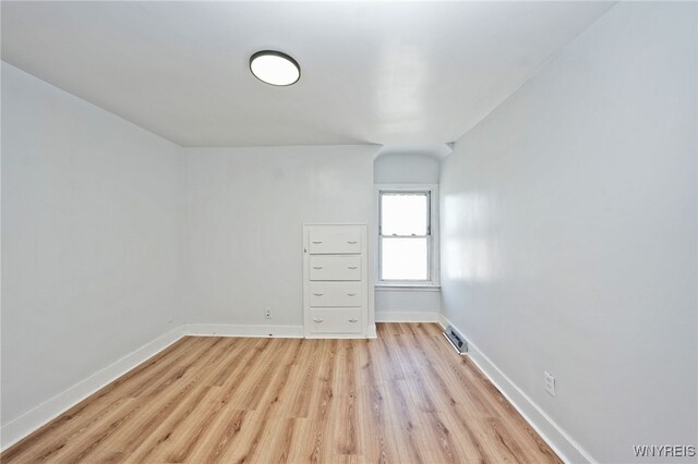 8 Wagner Ave, Cheektowaga, NY 14206 - spare room featuring light wood finished floors and baseboards