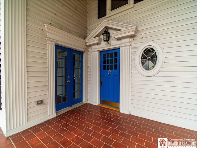 474 Fairmount Ave, Ellicott, NY 14701 - entrance to property with french doors