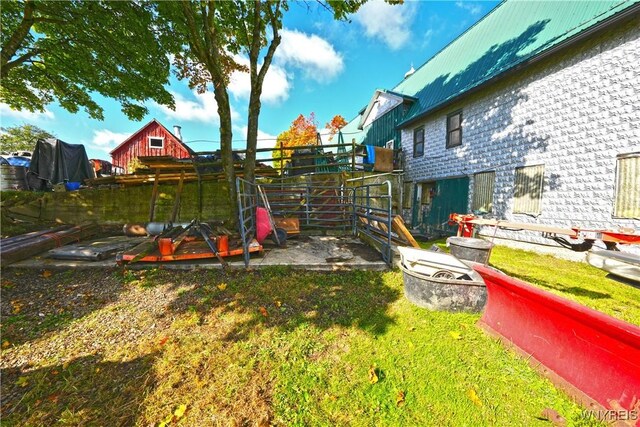 5195 Genesee Rd, North Collins, NY 14141 - view of green lawn