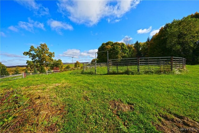 5195 Genesee Rd, North Collins, NY 14141 - view of yard with a view of countryside