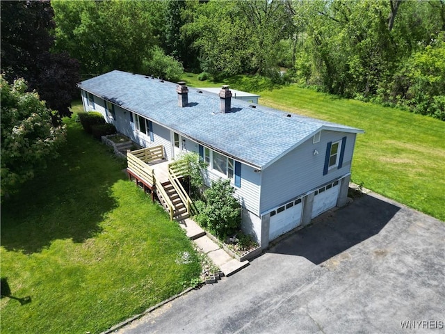 3761 S Main Street Rd, Batavia-Town, NY 14020 - aerial view of property and surrounding area