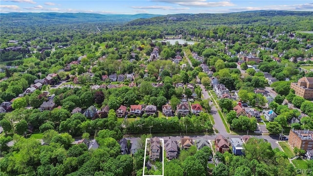 944 Bellevue Ave, Syracuse, NY 13204 - aerial view of residential area featuring a heavily wooded area