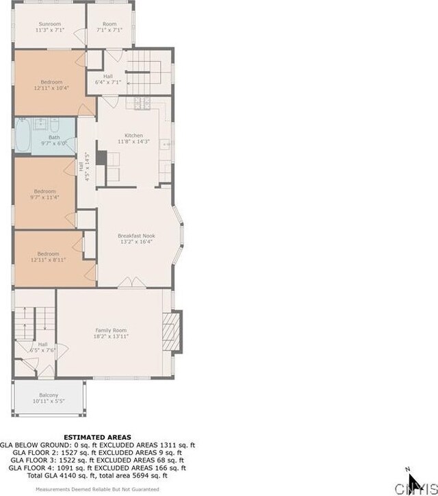 944 Bellevue Ave, Syracuse, NY 13204 - room layout