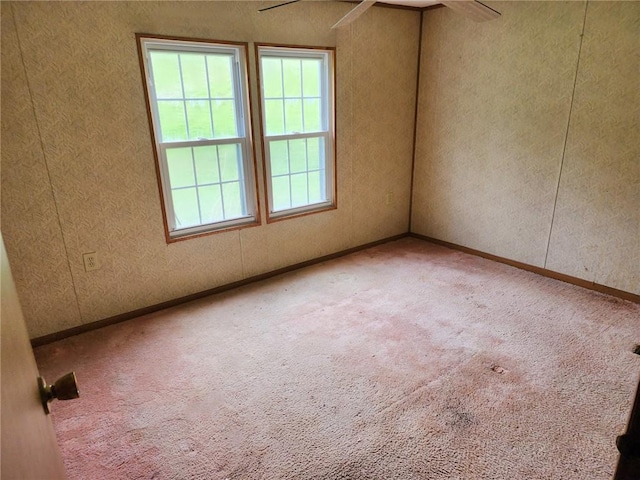 178 Dunshee Rd, Sidney, NY 13849 - carpeted empty room with a ceiling fan and baseboards