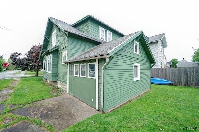 72 W 5th St, Dunkirk-City, NY 14048 - view of side of home featuring a shingled roof