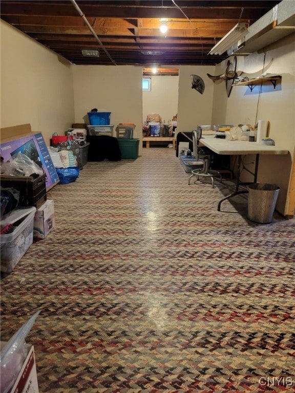 119 Sunrise Ct, Frankfort, NY 13340 - finished basement with carpet