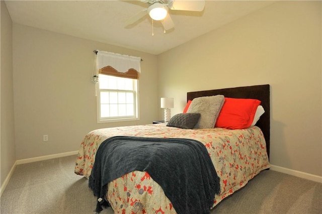 90 Davenport Rd, Big Flats, NY 14814 - carpeted bedroom featuring baseboards and a ceiling fan