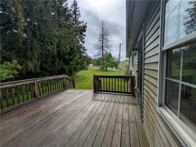 1405 W Main St, Smethport-Borough, PA 16749 - deck with a lawn