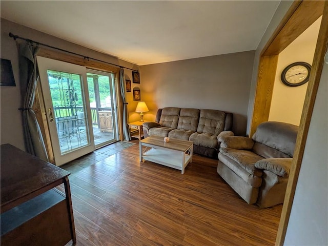 1405 W Main St, Smethport-Borough, PA 16749 - living area featuring wood finished floors