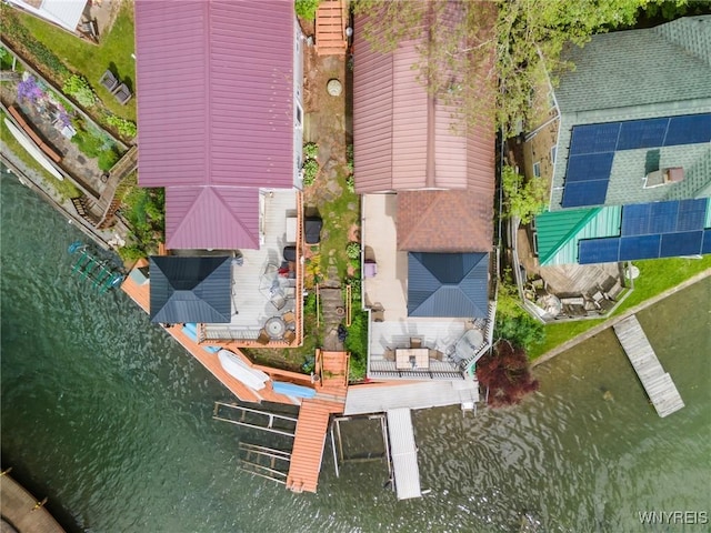 328 Lakeview Blvd, Machias, NY 14042 - view from above of property featuring a large body of water