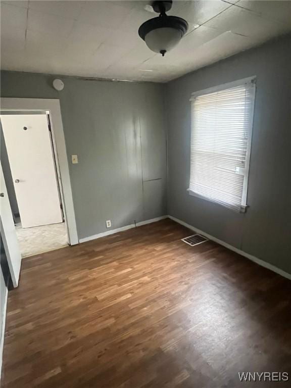 68 Decker St, Buffalo, NY 14215 - empty room featuring wood finished floors and ceiling fan