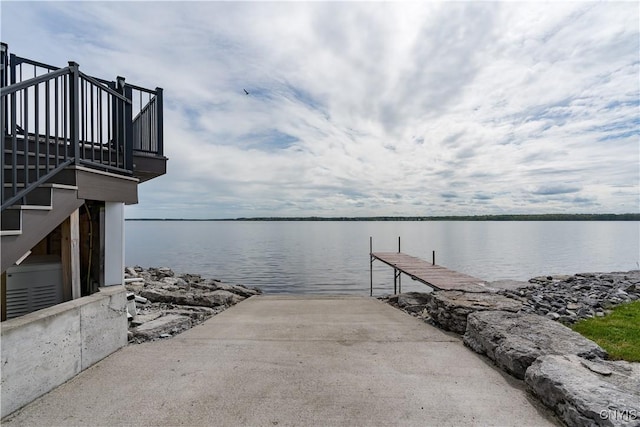 17695 County Route 59, Brownville, NY 13634 - dock area featuring a water view