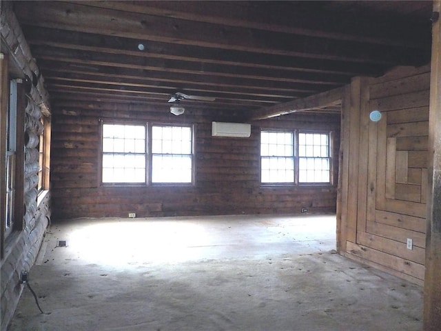 6900 White Rd, Conesus, NY 14435 - misc room featuring an AC wall unit