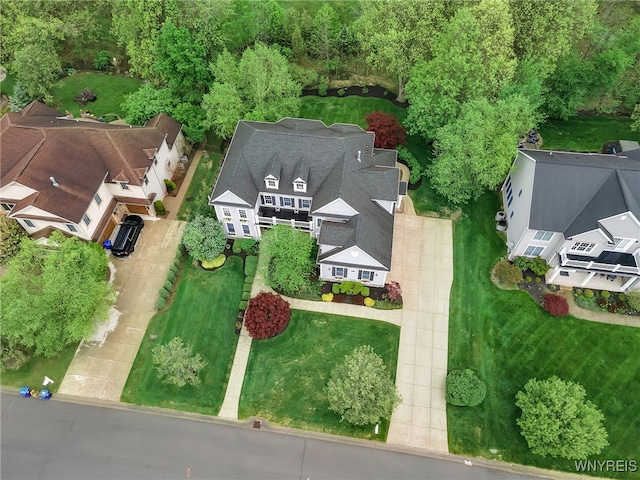 bird's eye view