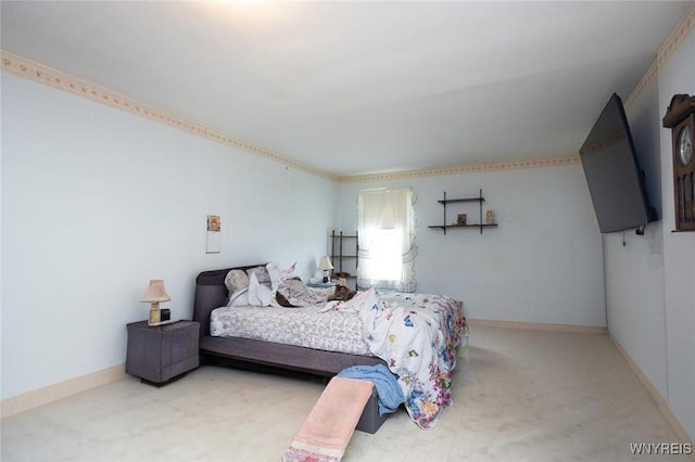 7233 Ridge Rd, Newfane, NY 14094 - carpeted bedroom with baseboards