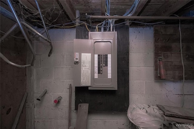 7233 Ridge Rd, Newfane, NY 14094 - utility room featuring electric panel
