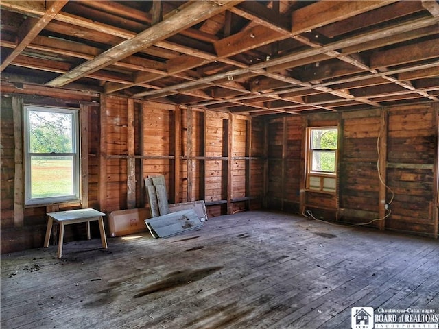 55 Washington Ave, Pomfret, NY 14063 - misc room featuring plenty of natural light and hardwood / wood-style floors