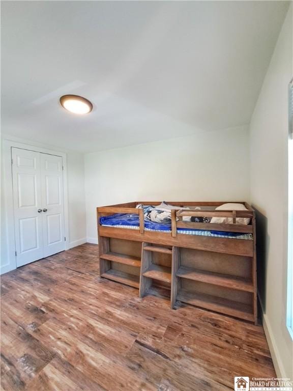 55 Washington Ave, Pomfret, NY 14063 - bedroom with wood finished floors and baseboards