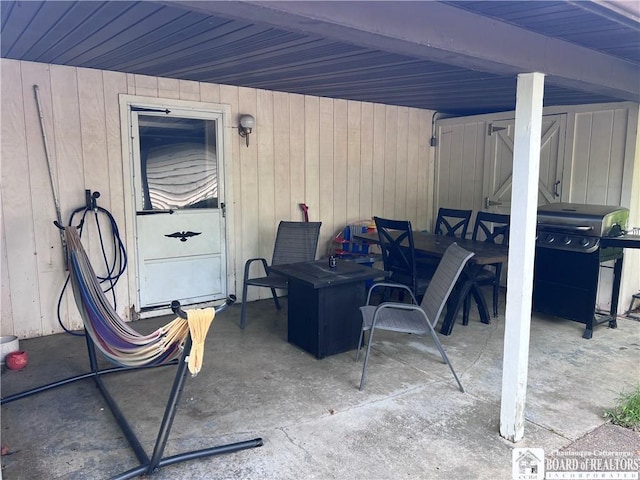 417 Charles St, Jamestown, NY 14701 - view of patio / terrace featuring grilling area