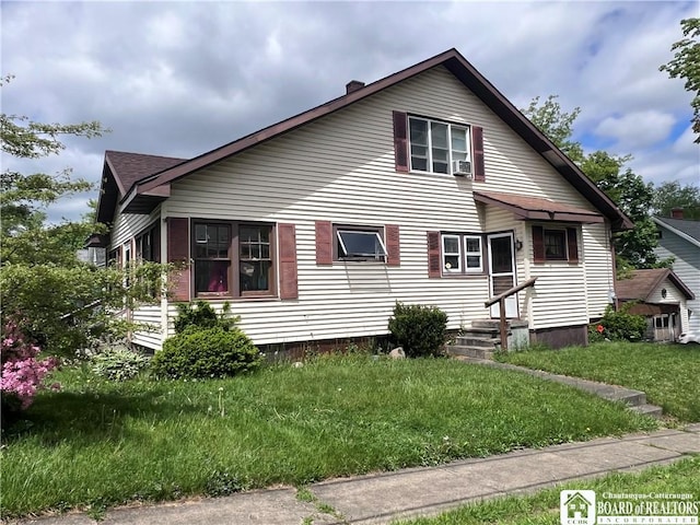 417 Charles St, Jamestown, NY 14701 - view of front of home featuring a front yard