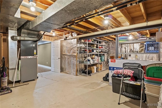 60 Kettle Run, Elma, NY 14052 - unfinished below grade area with heating unit