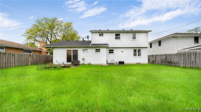 223 Patrice Ter, Amherst, NY 14221 - rear view of house featuring central AC unit