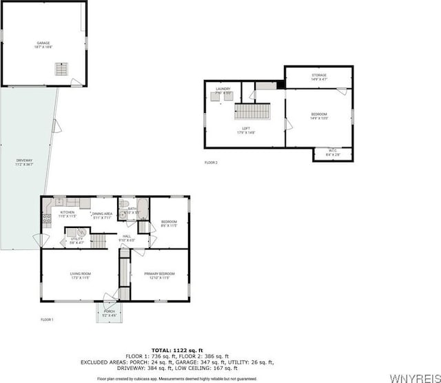 4233 Crescent Dr, Niagara Falls, NY 14305 - floor plan / room layout