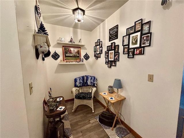 99 N Main St, Mount Morris, NY 14510 - living area with wood finished floors and baseboards