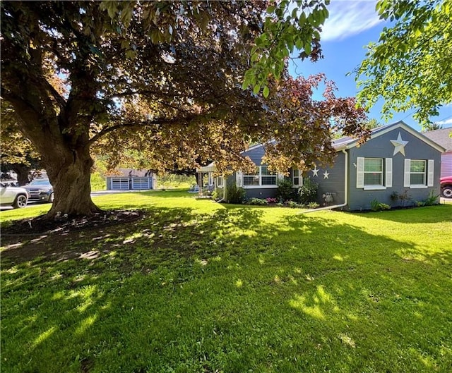 99 N Main St, Mount Morris, NY 14510 - view of green lawn