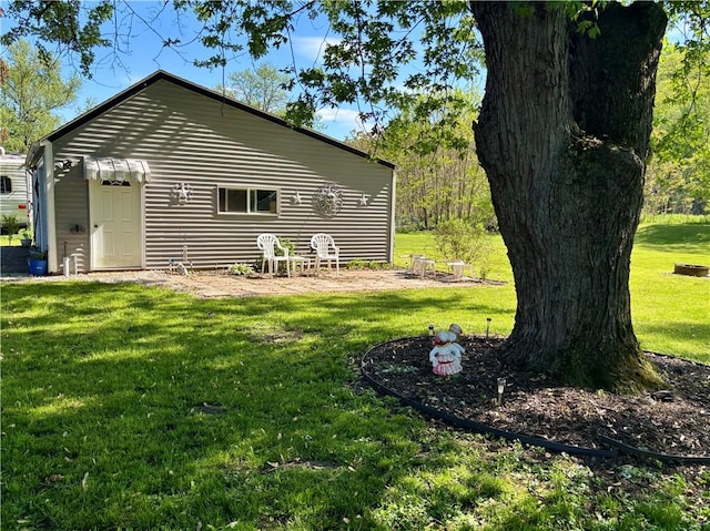 99 N Main St, Mount Morris, NY 14510 - back of house with a yard