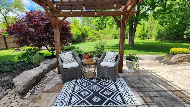 31 Putney Pl, Greece, NY 14468 - view of patio featuring a pergola