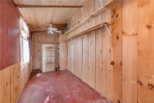 20304 Burton Rd, Hounsfield, NY 13685 - storage featuring a ceiling fan