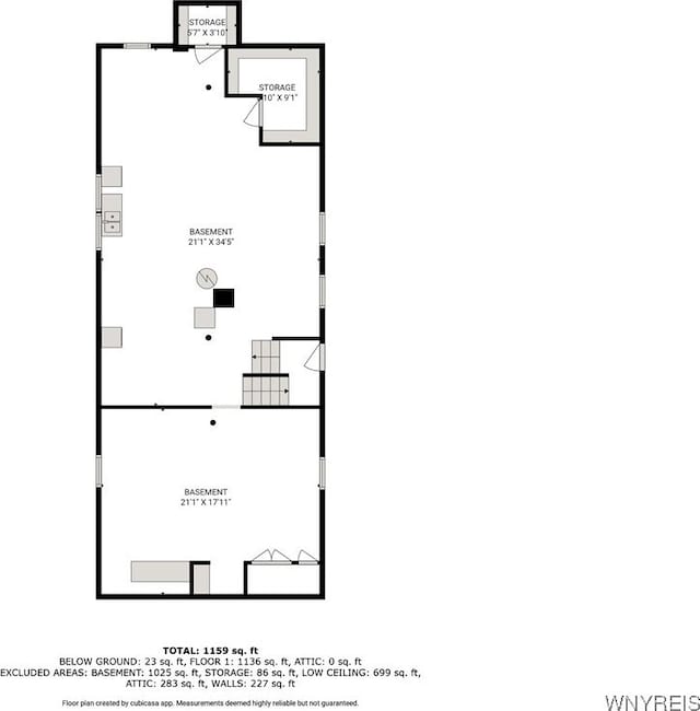 27 E End Ave, Cheektowaga, NY 14225 - property floor plan
