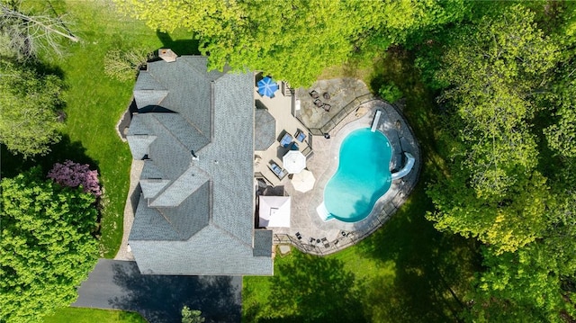 7 Mount View Cres, Penfield, NY 14580 - bird's eye view of a pool