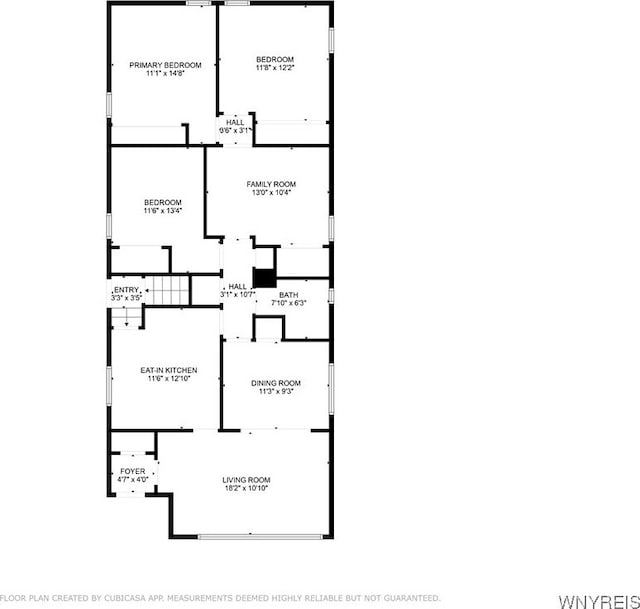 152 Nicholson St, Buffalo, NY 14216 - floor plan / room layout