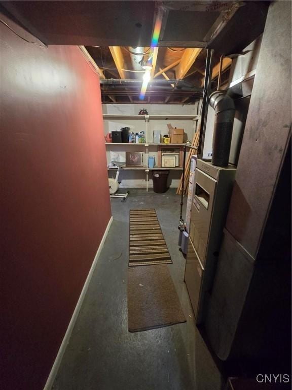 332 Cameco Cir, Salina, NY 13090 - view of unfinished below grade area