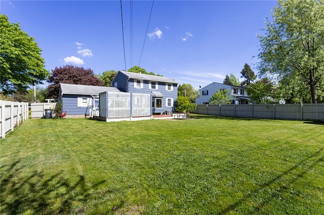 111 Barlow Dr, Greece, NY 14626 - view of yard with an outdoor fire pit