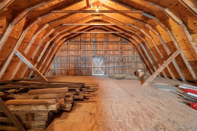 6924 Lebanon Rd, Lebanon, NY 13332 - view of unfinished attic