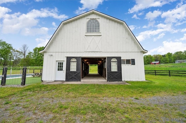 6924 Lebanon Rd, Lebanon, NY 13332 - view of barn featuring an exterior structure