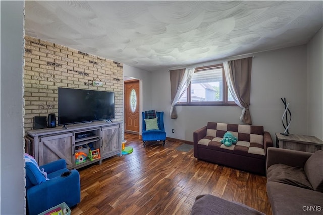 401 Palmer St, Frankfort, NY 13340 - living room with wood finished floors and baseboards