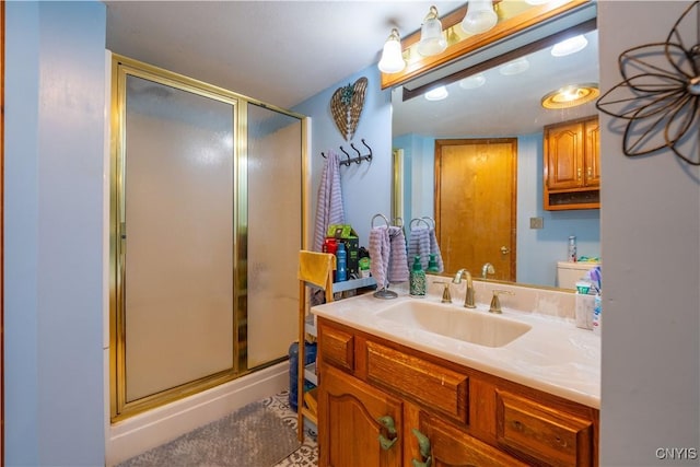 401 Palmer St, Frankfort, NY 13340 - bathroom with a shower stall and vanity