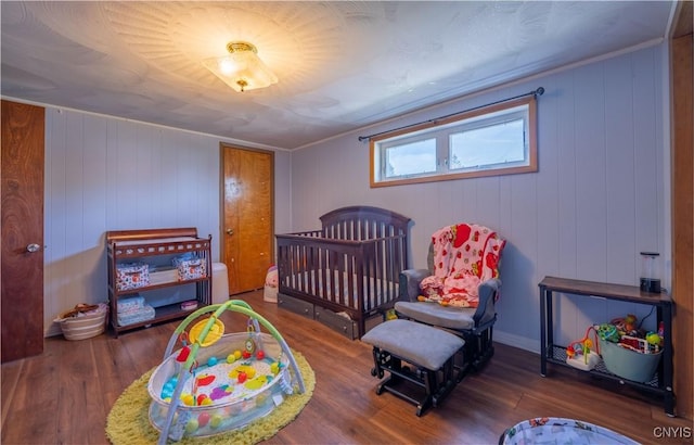 401 Palmer St, Frankfort, NY 13340 - bedroom with wood finished floors