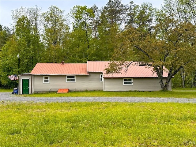 3742 State Route 8, Ohio, NY 13324 - view of side of home featuring metal roof