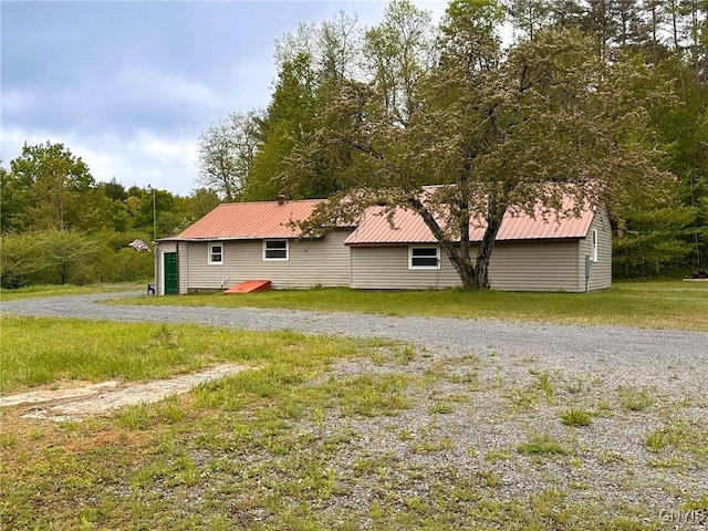 3742 State Route 8, Ohio, NY 13324 - view of property exterior featuring metal roof