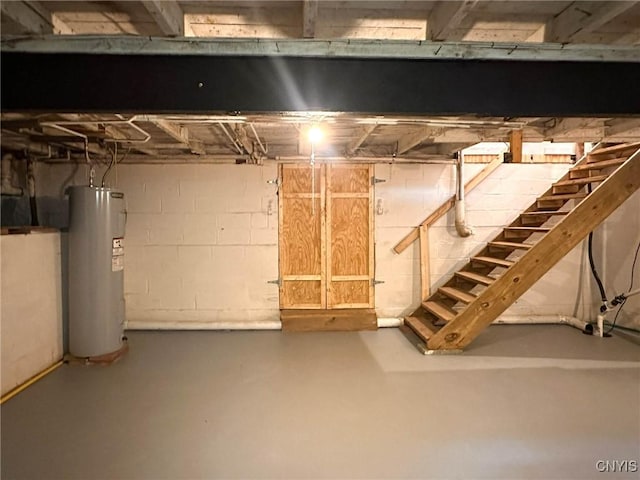 3742 State Route 8, Ohio, NY 13324 - unfinished below grade area with water heater